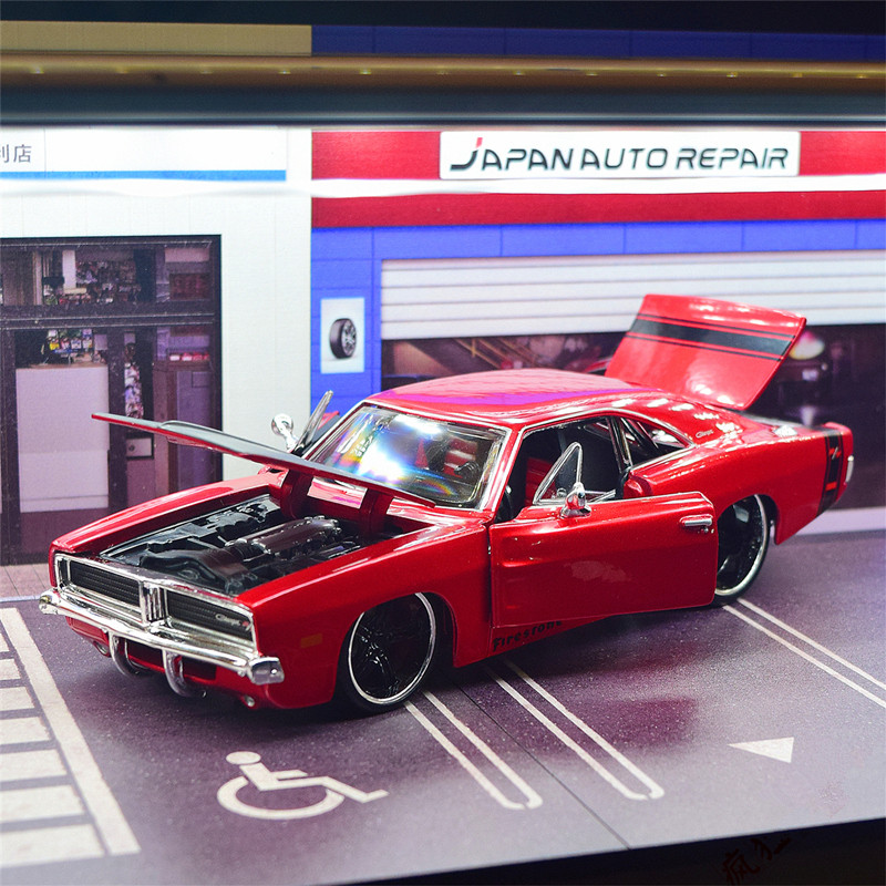 Maisto 1:24 1969 DODGE CHARGER R/T Alloy Racing Car Model Diecast Toy