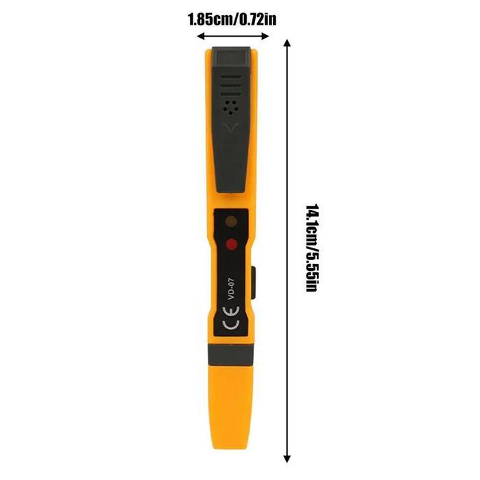 Tespen Listrik Digital Cek Kabel Putus Non Contact AC DC Voltage Alert Detector Tespen Kabel Putus