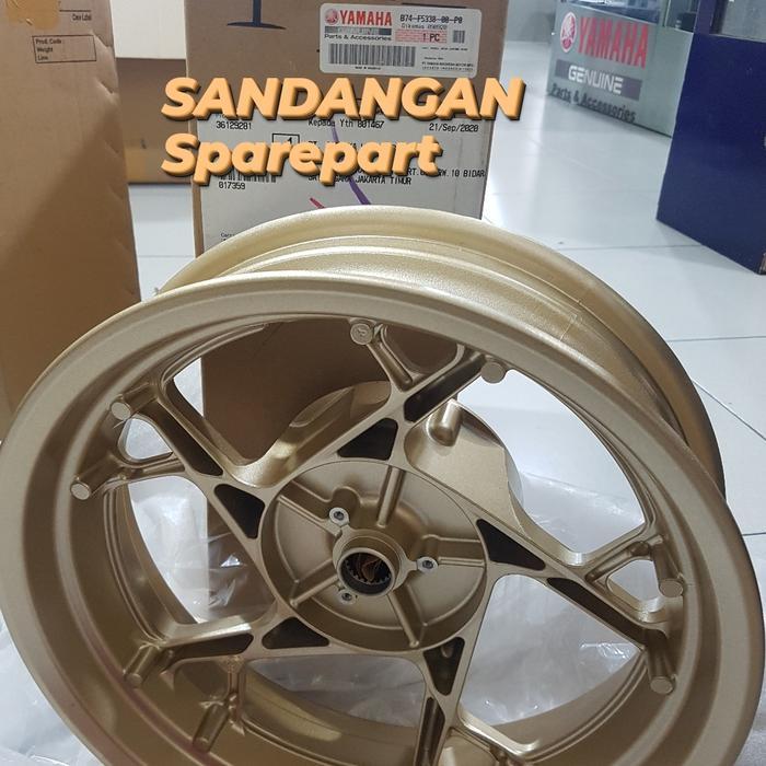 VELG RACING BELAKANG XMAX 250 GOLD ORIGINAL