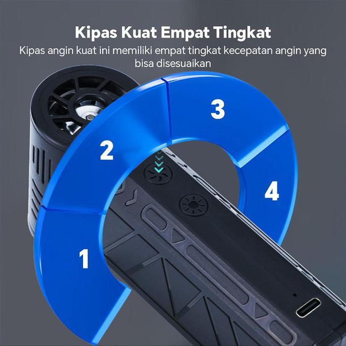 Terbaru Jet Fan Turbo/Mini Turbo Jet Fan Turbo Violent Fan 3 Gear Adjustable 140000Rpm Wind Speed