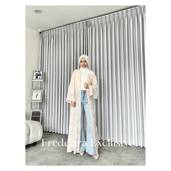 (Freddora) Ezella Outer Bordir Pasti Diskon