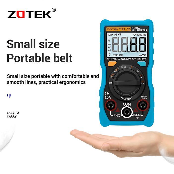 Krisbow - Zt-C3 Avometer Digital Multitester Digital Original Ac/Dc