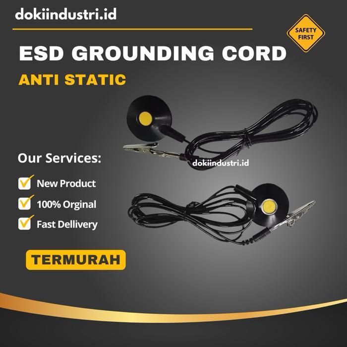 Zper - Alligator Clip Esd Anti Static Mat Grounding Cord Ground Strap
