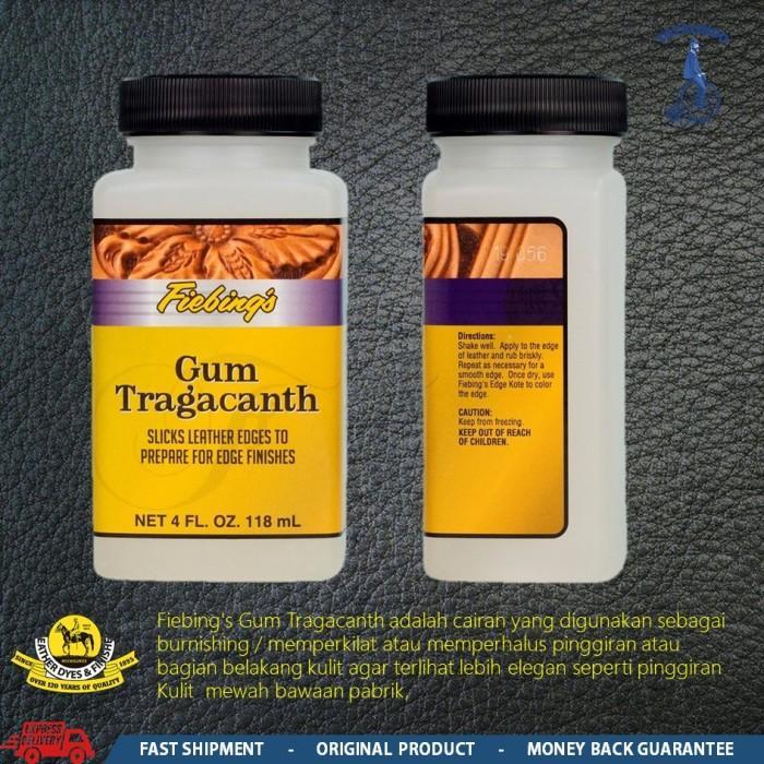 Fiebings Gum Tragacanth Leather Edge Burnishing Fiebing's Finishing
