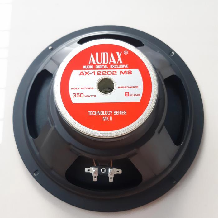 Original Audax 12202 Speaker 12 Inch Audax Fullrange Ax 12202 M8 350W Terbaik