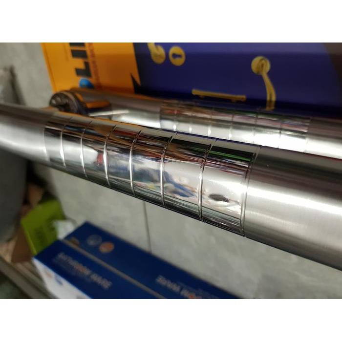 Handle pintu stainless baut tembus SOLID 45cm PROMO