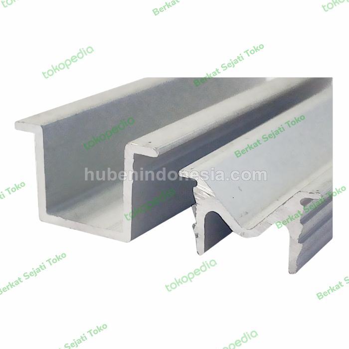 Rel Sliding U M / U V Pintu Lemari Geser Pasangan Roda SD-3141 / SD-12