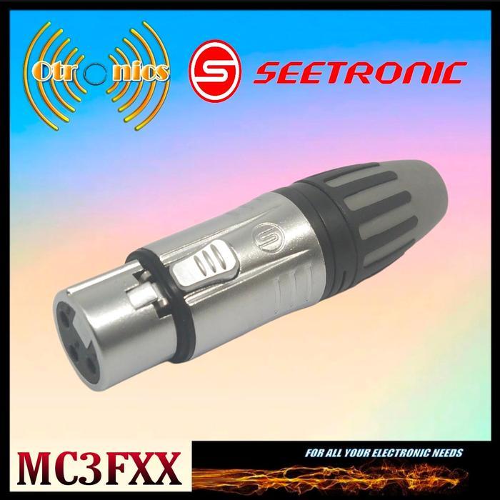 Jack Canon Xlr Seetronic Female Scmf3 Populer