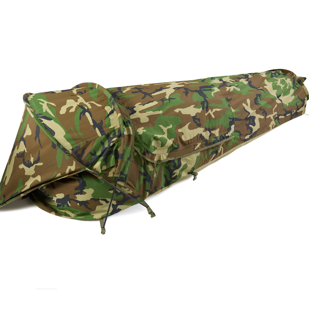 Military Hideaway Bivy Tent Lightweight Waterproof Camping Compact Single-Pole Tent for Backpacking