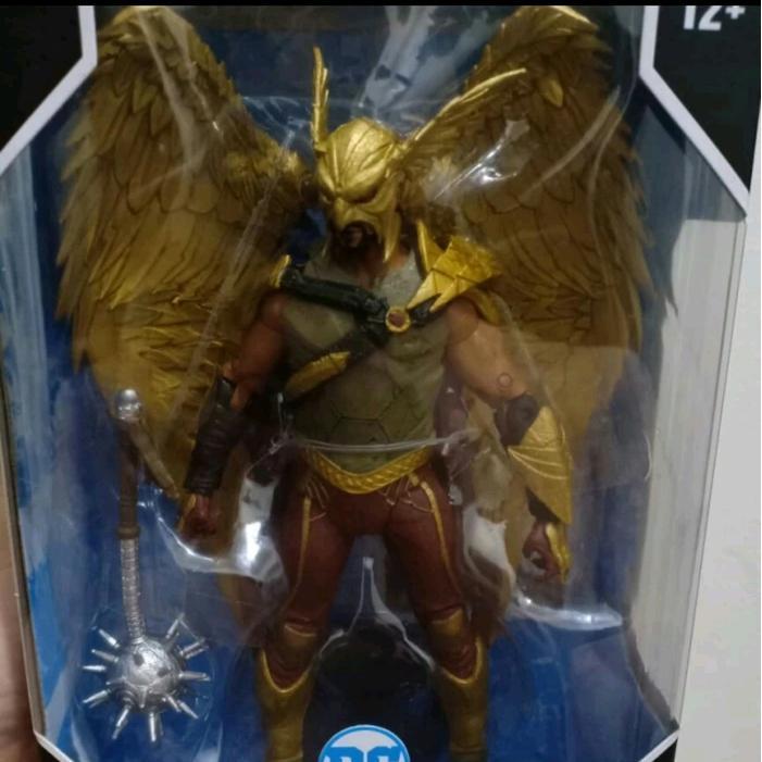 HOT SALE DC MULTIVERSE BLACK ADAM HAWK MAN MCFARLANE TOYS ORIGINAL HAWKMAN MISB BARU SEGELAN