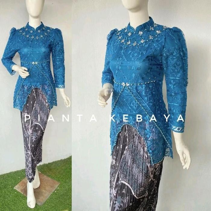 Ready Kebaya Terbaru Model Rnd Resya//Kebaya Wisuda//Kebaya Lamaran Terkini//Kebaya Remaja Kekinian
