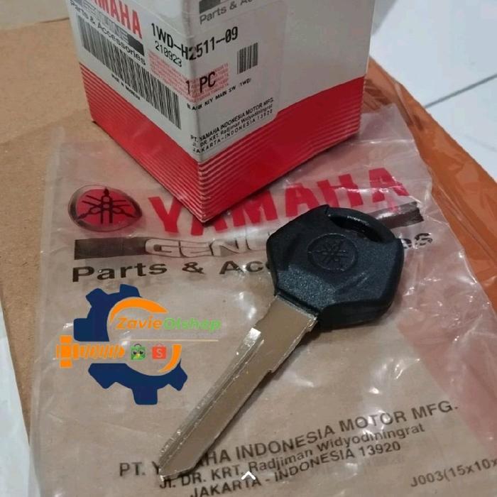 BLANK KEY YAMAHA R25 MT25 ORIGINAL YGP