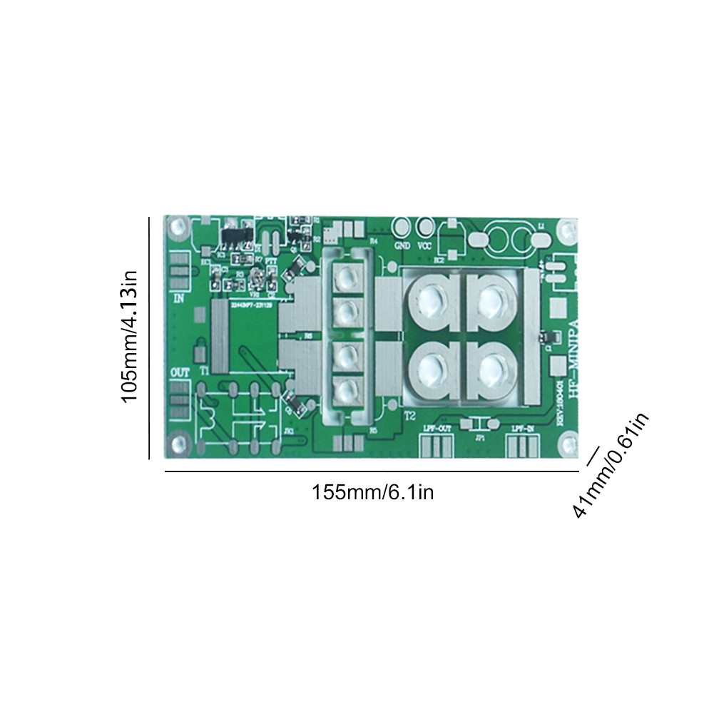 70W SSB Linear HF Power Amplifier DIY Kit AM CW Frequency Modulation 3.5-30Mhz for FT-817 KX3 Ham