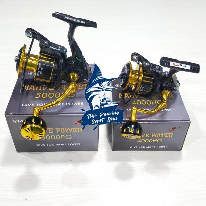 Ready Reel Spinning Gtech Native Power 4000 5000 Power Handle