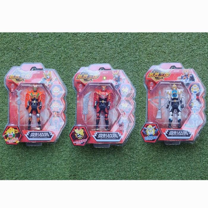 Mainan Action Figure Legend Hero Transform Figur Tejha Jangbi Handon Koleksi Baru dengan Senjata