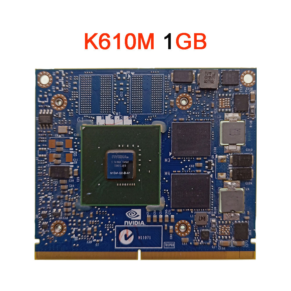 Quadro K610M K1000M K1100M K2000M K2100M K3000M K3100M K4000M K4100M K5000M K5100M Video Card For