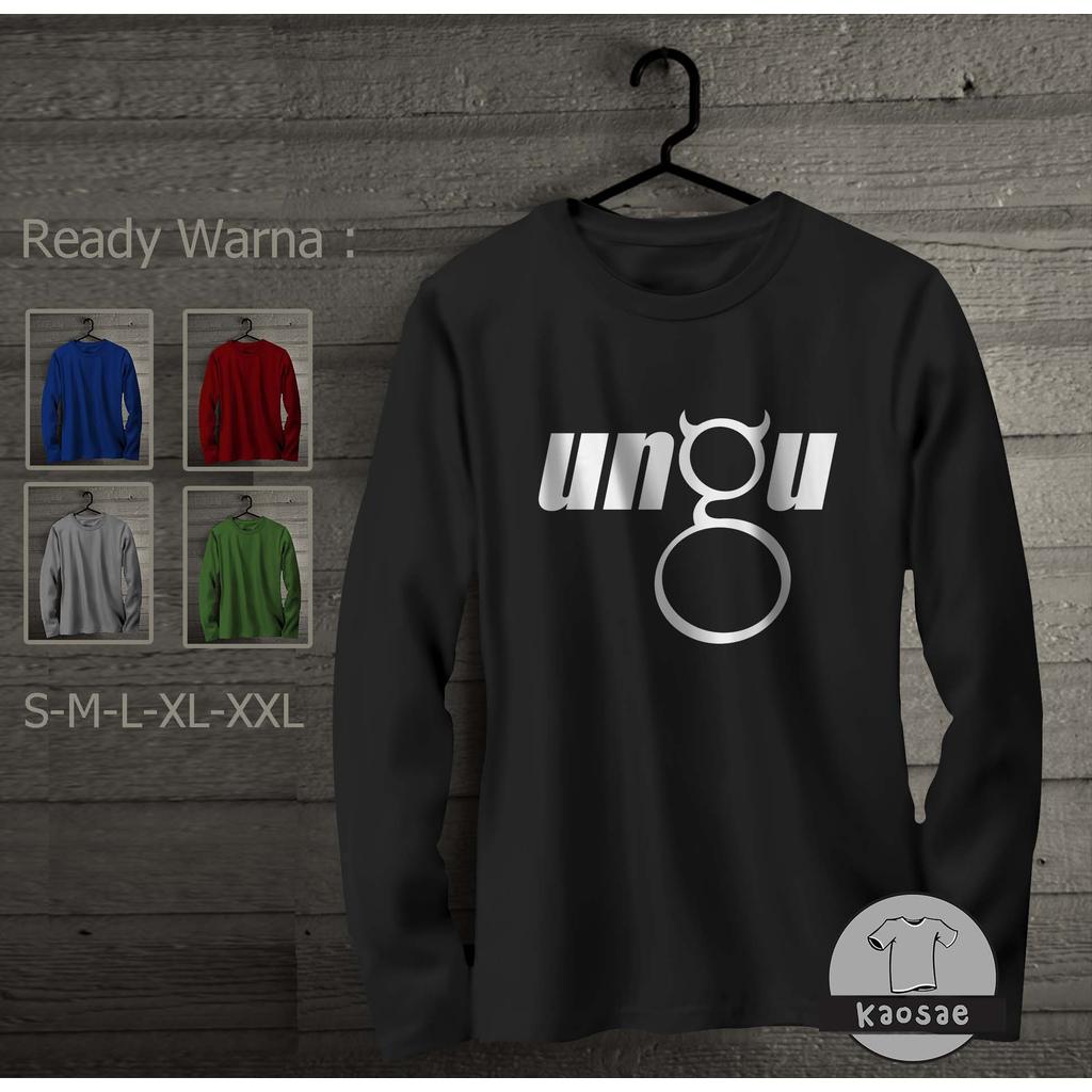 Kaos Ungu Band Tangan Panjang Kaos Distro