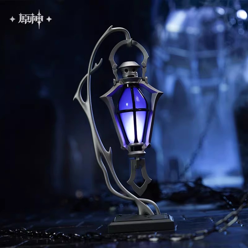 Anime Genshin Impact Flins Cosplay Lantern Night Light Ship Halloween Cosplay Costumes Accessories
