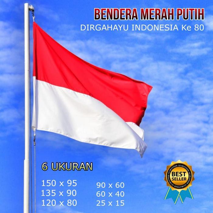 Bendera indonesia - Bendera ukuran besar - Bendera merah putih - Aksesoris indonesia
