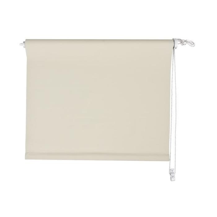 Informa 60X160 Cm Roller Blind Black Out Solid- Krem Tirai Gulung Jendela Curtain Roller Blind