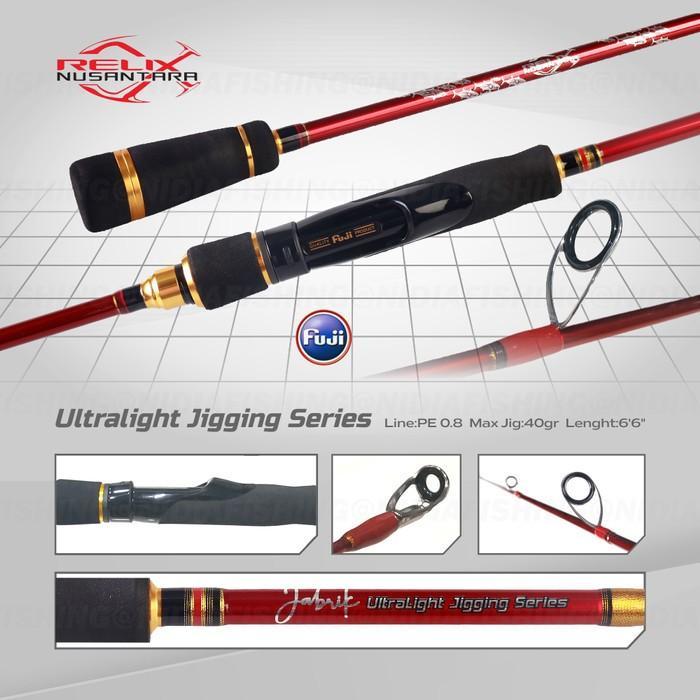 Ready Joran Jigging Joran Relix Nusantara Jabrik Xp Slow Jig