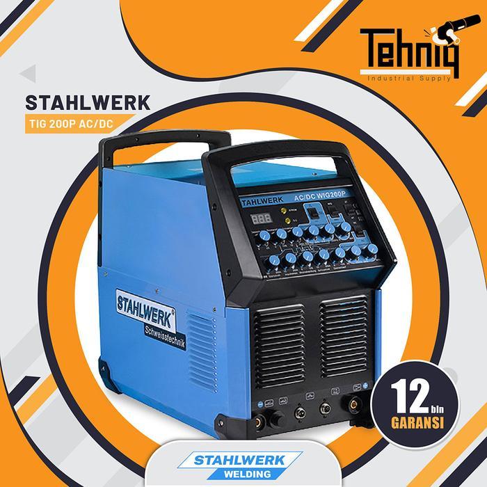 STAHLWERK TIG-200PS AC/DC Argon Mesin Las Aluminium Argon AC/DC Pulse