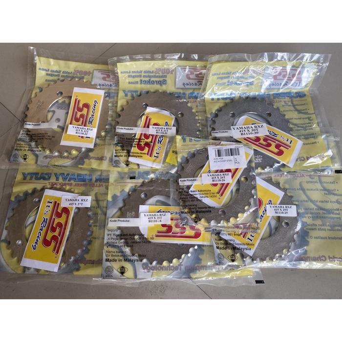 FREE ONGKIR TERLARIS GEAR BELAKANG YAMAHA TEBAL 415 MERK SSS UKURAN 26 27 28 29 30 BISA COD