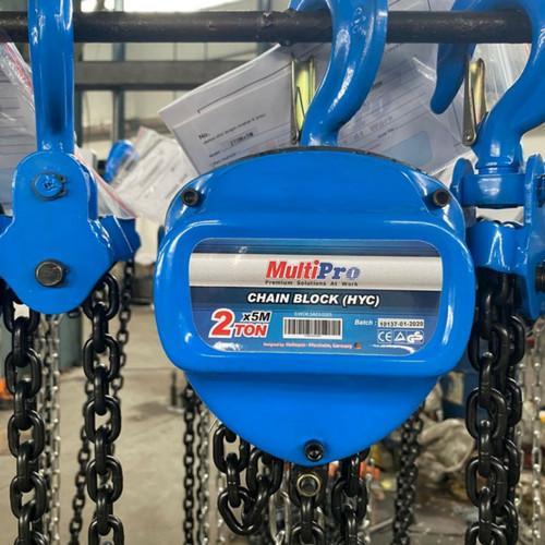 MULTIPRO CHAIN BLOCK 2 TON 5 METER TAKEL 2 TON X 5 METER 2X5