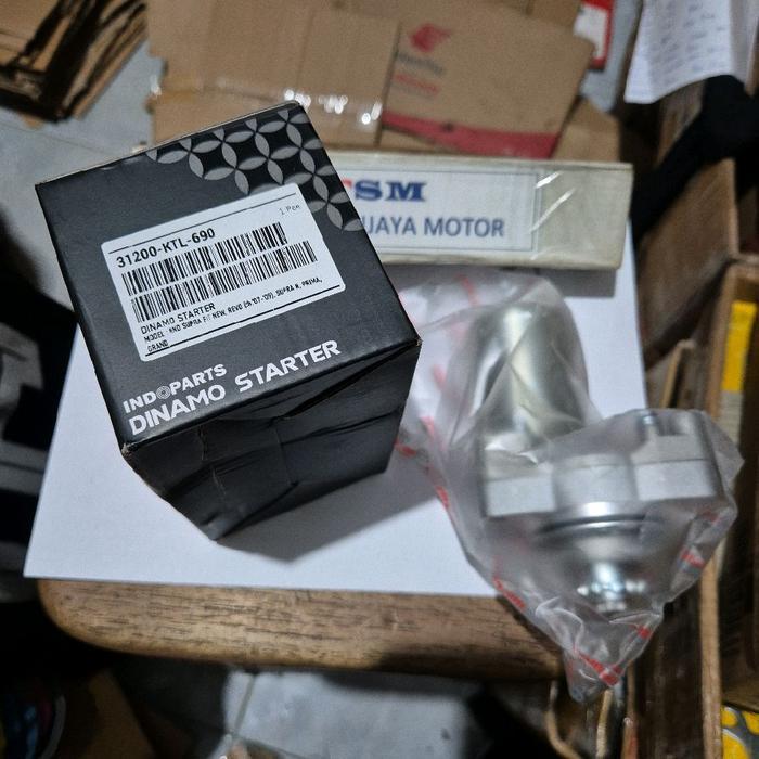 Dinamo Starter Stater 31200-Ktl-690 Grand Prima Supra X Fit Revo Lancip 100Cc Indoparts
