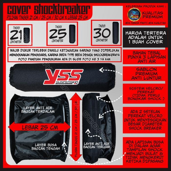 SARUNG PELINDUNG COVER SOKBREKER SHOCK BREAKER YSS MURAH BAHAN BAGUS *