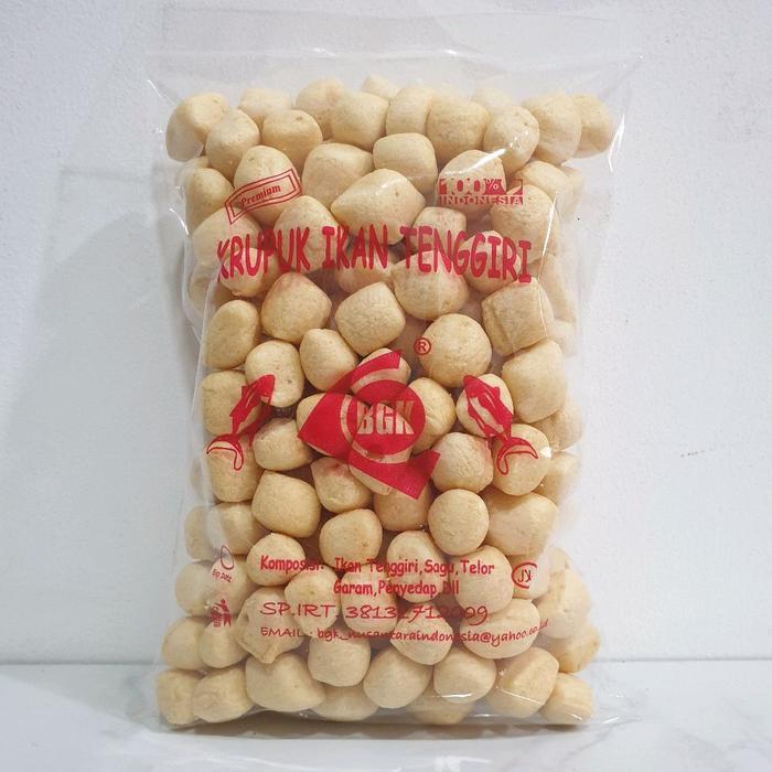 "New" Krupuk Ikan Tenggiri / Krupuk Getas Bangka 1/4Kg 250Gram