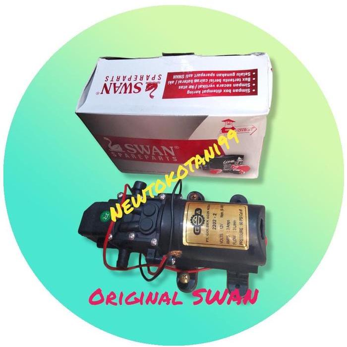 Dinamo Pompa Air DC 12V 80PSI Sparepart Tekanan Tinggi - 60PSI