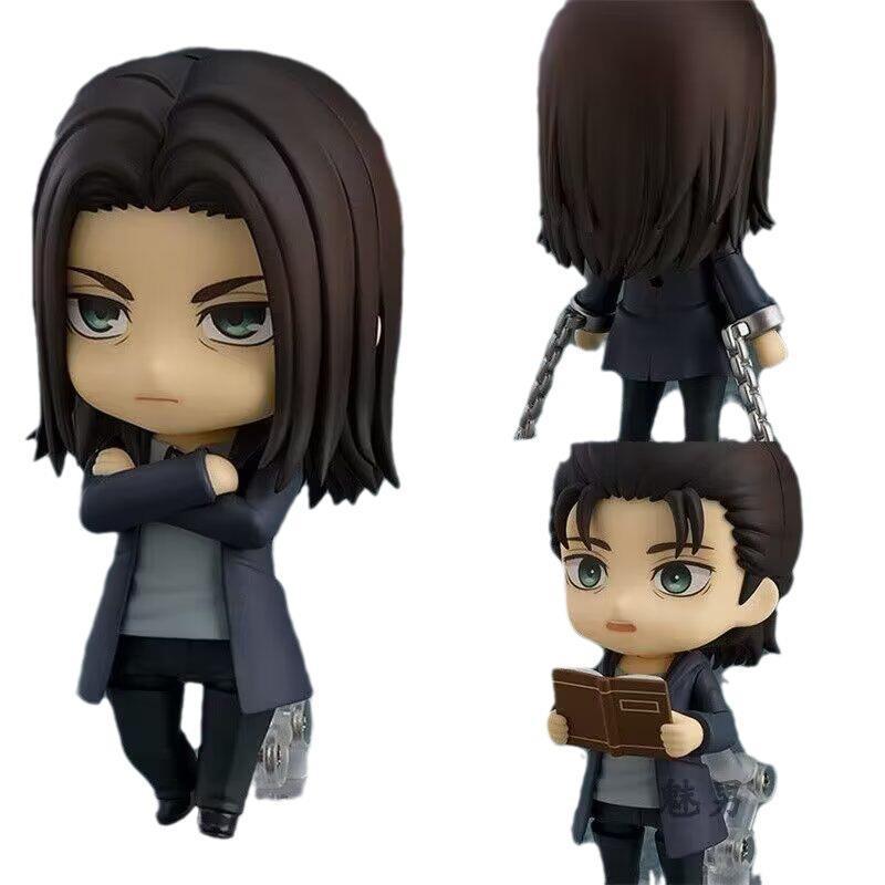 10cm Attack on Titan 2000# Eren Jaeger Eren Yeager The Final Season Anime Action Figure Toys Doll