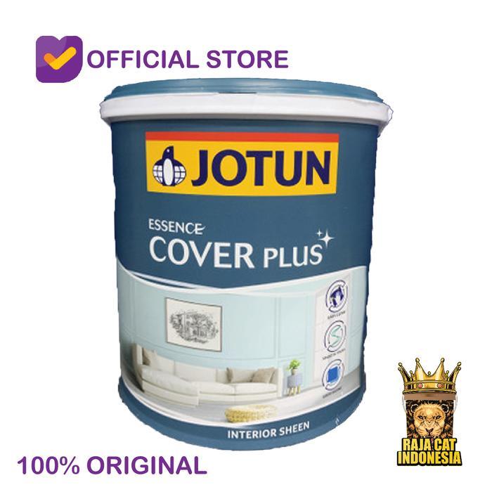 NEW PRODUK CAT TEMBOK EASY CLEAN JOTUN ESSENCE COVER PLUS PUTIH CHI 3.5 KG GALON THANKYOU & HAPPY