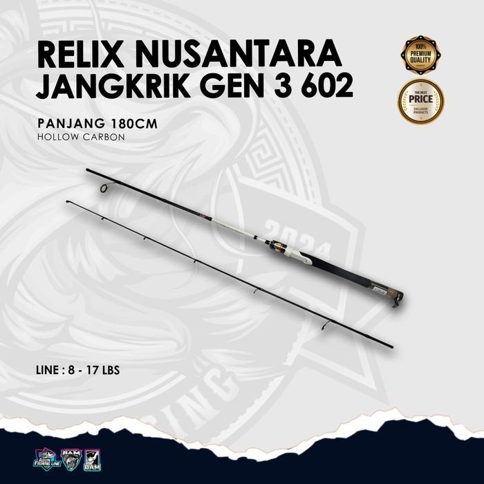 Joran Relix Nusantara Jangkrik Gen 3 602
