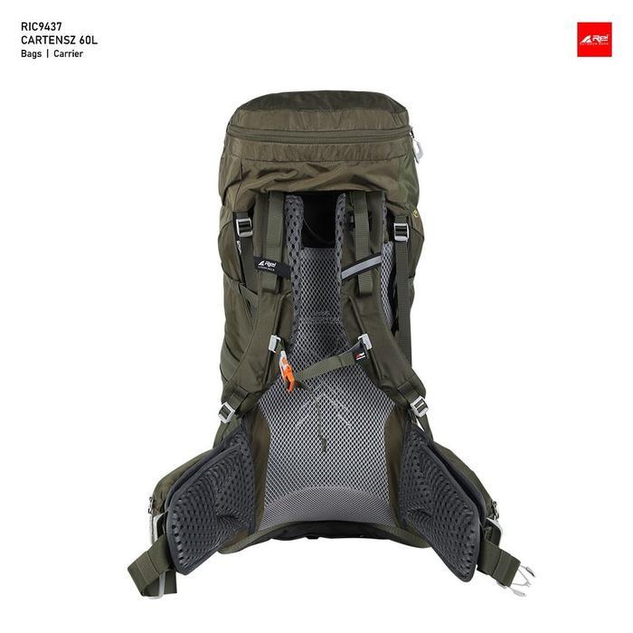 BIG SALE Tas Gunung / Carrier Premium Cartenz 60 Liter Arei Outdoorgear