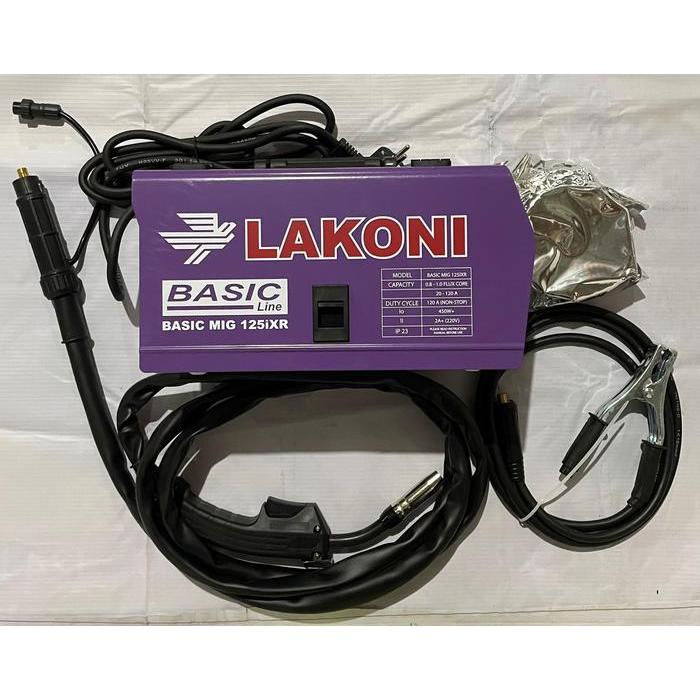 Mesin Travo Las MIG Gas CO2 Lakoni Basic MIG 125IXR / Lakoni Basic MIG 125 IXR