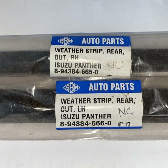 FREE ONGKIR WEATHER STRIP TENGAH LUAR PANTHER OLD BISA COD