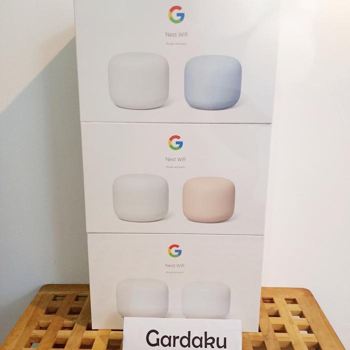 Cuci Gudang New Google Nest Wifi / Google Wifi Mesh Gen 2 / Google Router