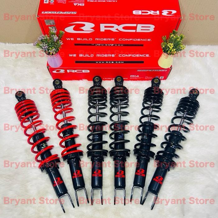 SHOCK BREAKER ORIGINAL RCB RACING A3 SERIES NON TABUNG 305MM 330MM 365MM SHOCKBREAKER NMAX NEW AEROX