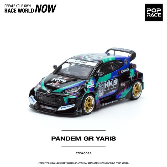 Pop Race PR640022 Pandem GR Yaris HKS
