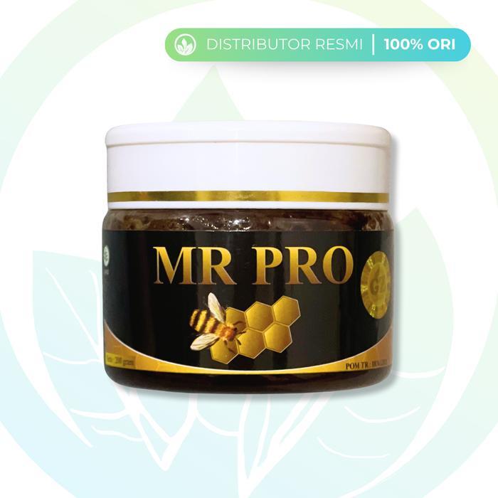 Mr Pro - Madu Herbal Multiflora Premium Dengan Royal Jelly & Madu Propolis Untuk Tubuh Kuat & Sehat