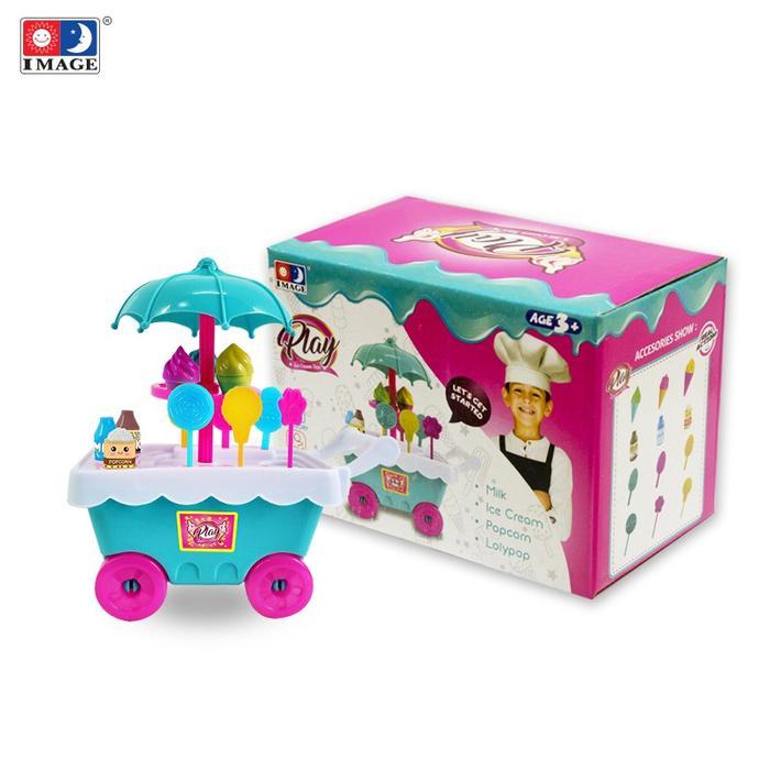 ` IMAGE TOYS mainan Ice Cream Play Set " M " [ Box ]
