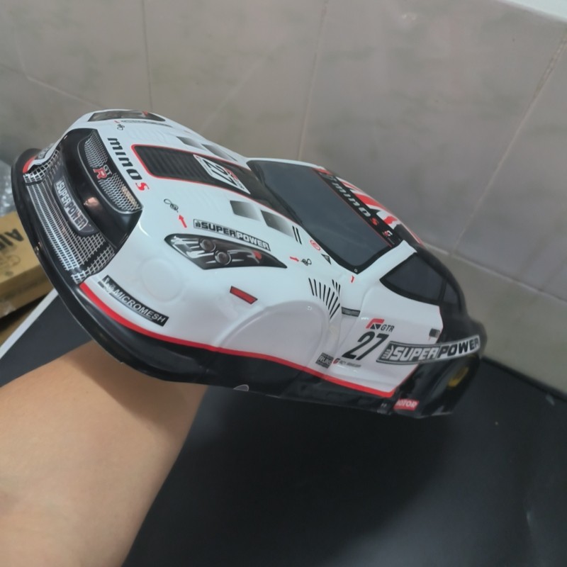 1/10 Nissan R35 Body, On Road Car Shell, RC Drift Toys, 258mm