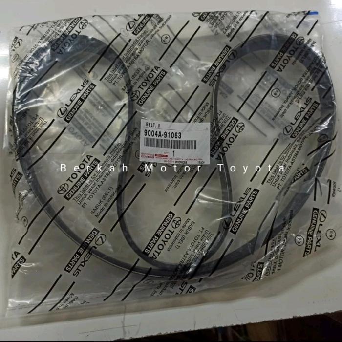 FAN BELT V BELT AGYA AYLA 1000CC 1000 2014 2015 2016 ORIGINAL TOPPS