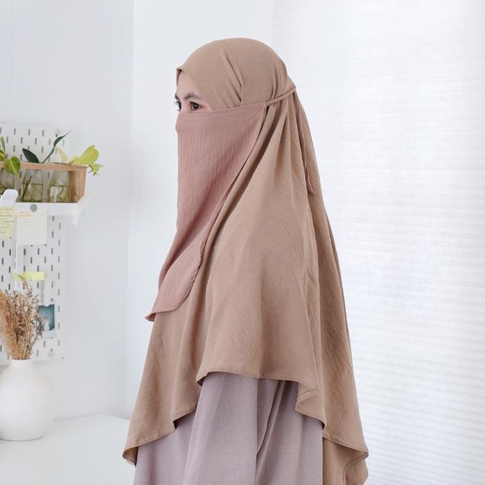 Cadar Crinkle Airflow/ Cadar Jilbab Cantik Panjang Muslim Populer
