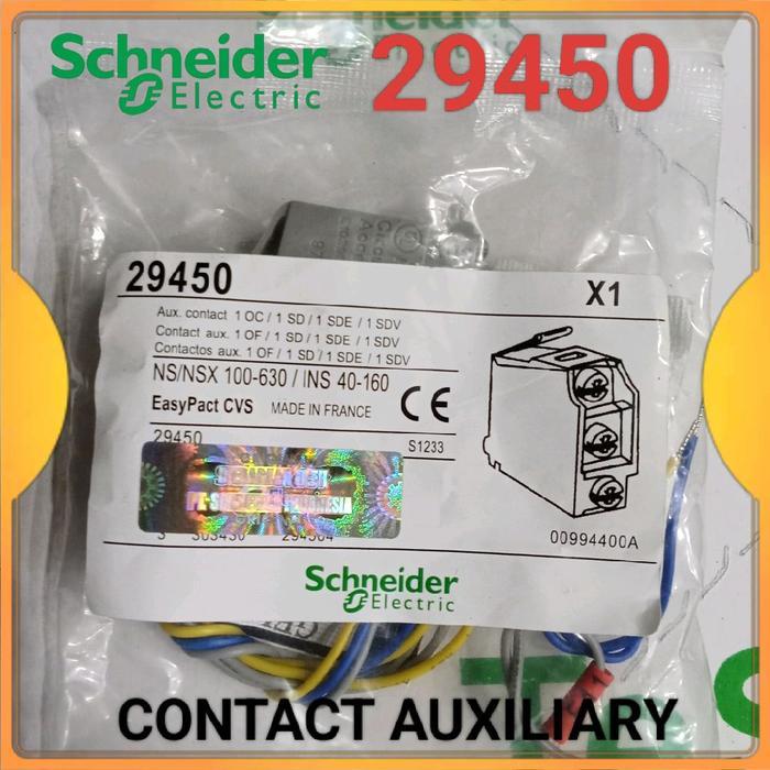SCHNEIDER CONTACT AUXILIARY 29450 ORIGINAL