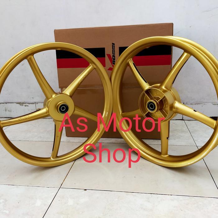 VELG RACING SET MEREK ROSSI MODEL RCB UKURAN 160 185 RING 17 RXKING