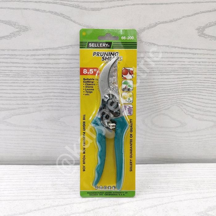 GUNTING DAHAN GUNTING TANAMAN GUNTING POHON SELLERY 66-200 PRUNING SHEARS 8.5"