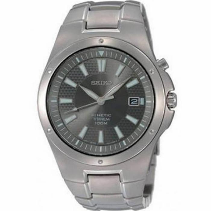 Jam tangan pria Seiko kinetic ska397 p1 Seiko Kinetic SKA397P1 Titanium